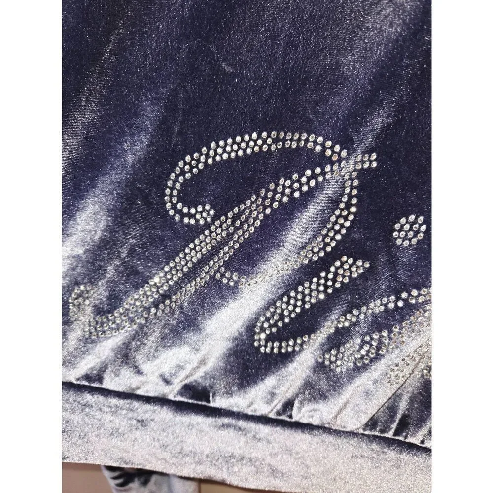 Victoria's Secret PINK Velour Bling Cropped Jacket - Picture 2 of 4